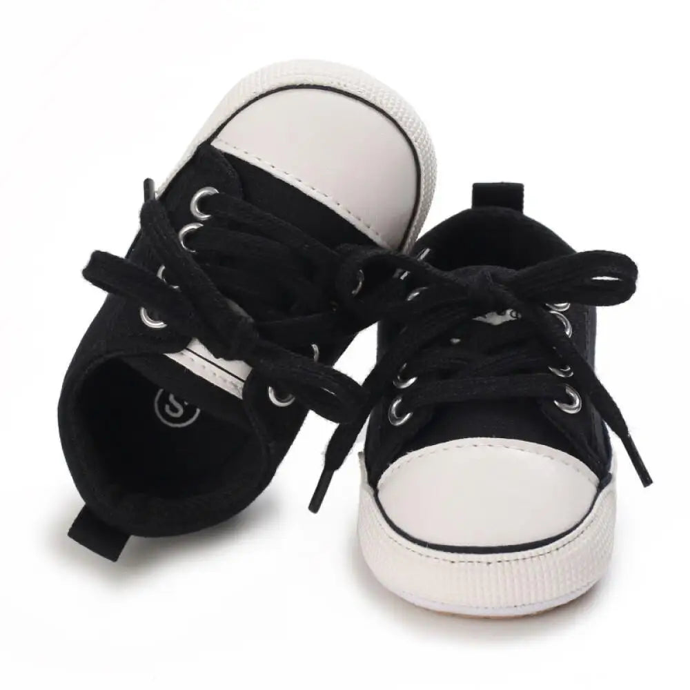 Newborn Classic Four-color Boys Girls Baby Shoes Casual Canvas