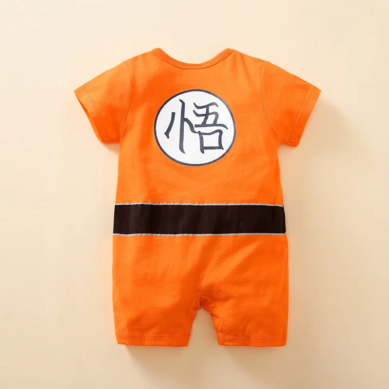 0-18 Baby Jumpsuit Anime Style Handsome Role-Playing Cotton