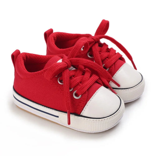 Newborn Classic Four-color Boys Girls Baby Shoes Casual Canvas