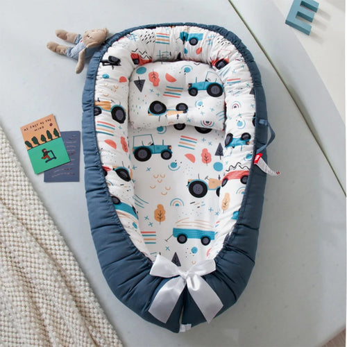 Baby Nest for Co Sleeping Newborn Baby Lounger Cotton Breathable