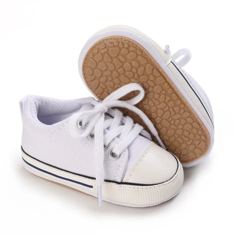 Newborn Classic Four-color Boys Girls Baby Shoes Casual Canvas