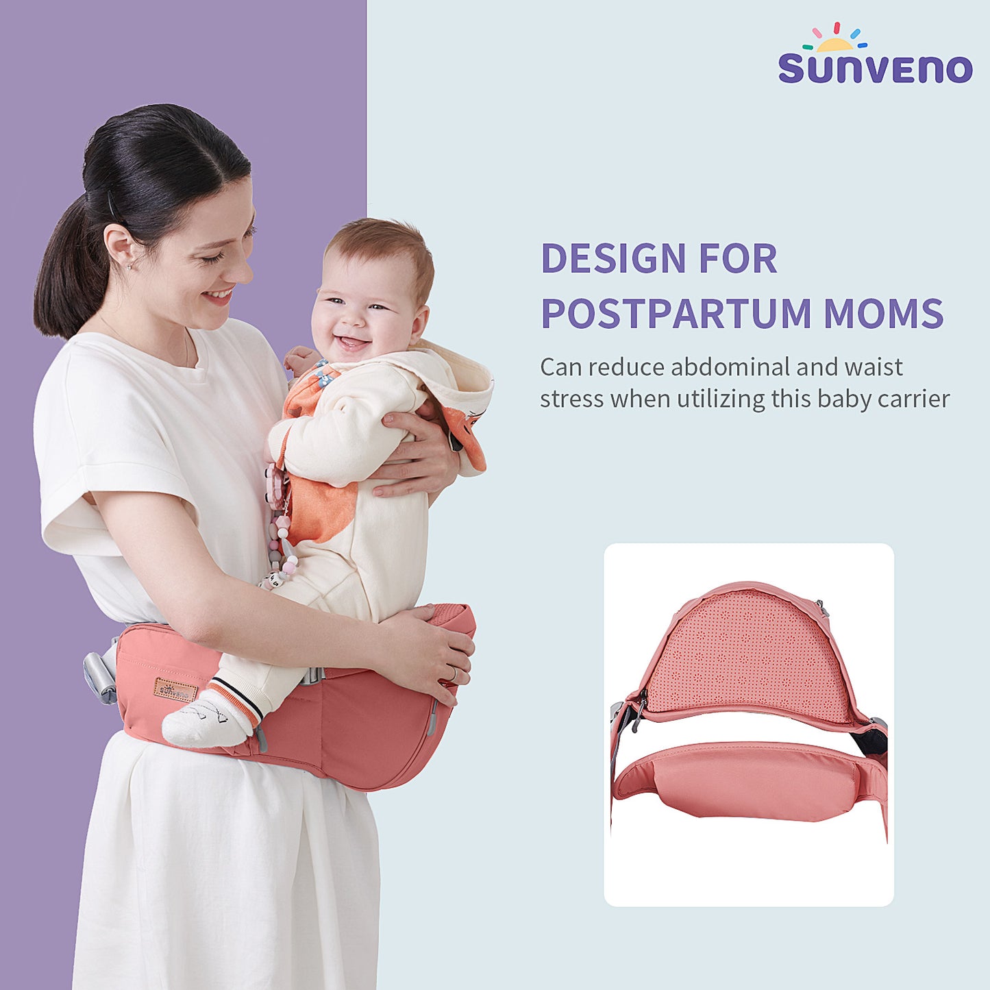 Fashionable Baby Hipseat Carrier